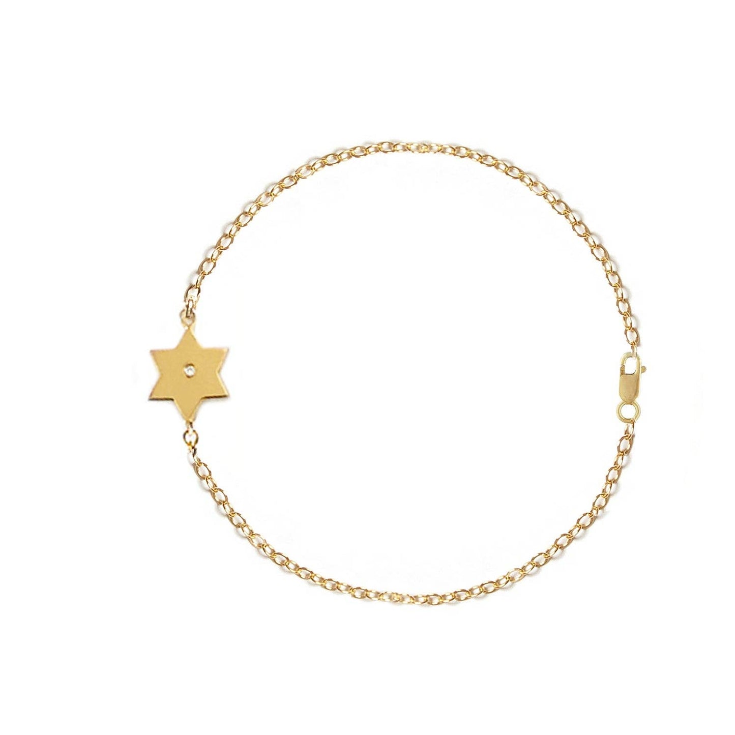Star of David Diamond Bracelet | Anklet *PRE ORDER ITEM