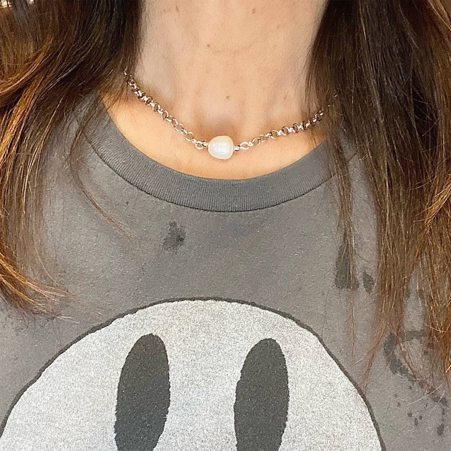 Pearl Choker Necklace