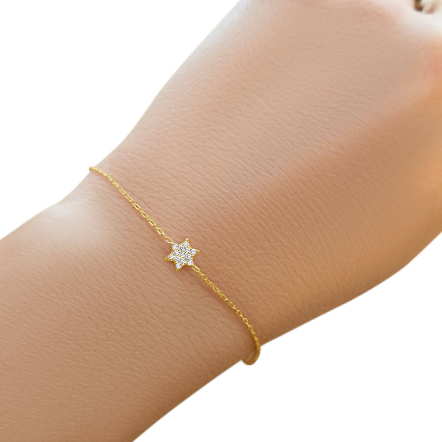 Jewish Star Necklace or Bracelet